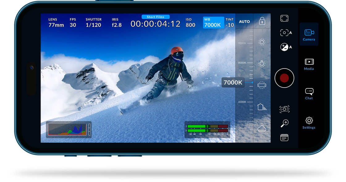 Blackmagic Camera for iOS