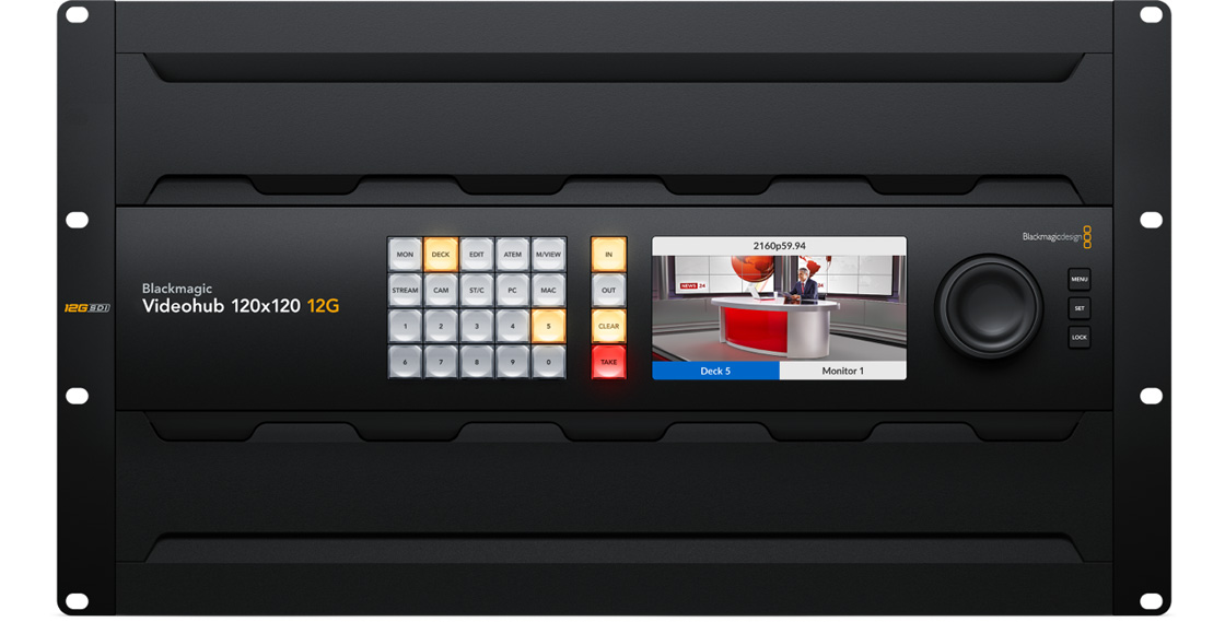 Blackmagic Videohub 120x120 12G